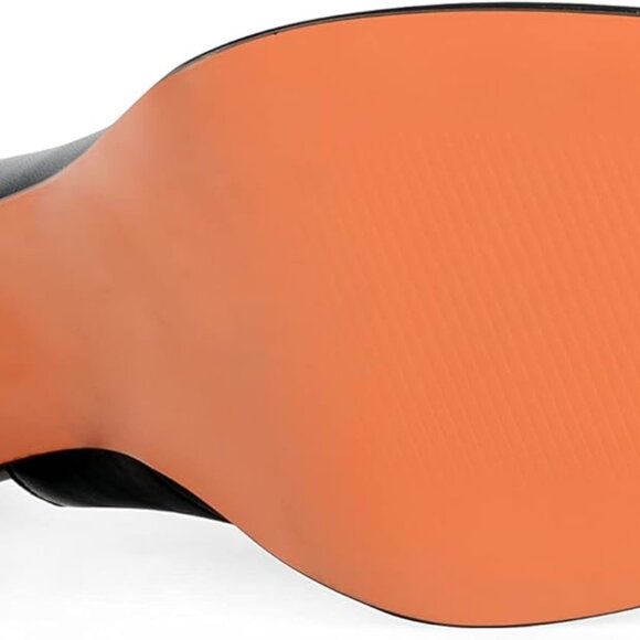 Women's Faux Leather Block Heel Sandals Slip-On Buckle Comfortable Shoes - Picture 7 of 7